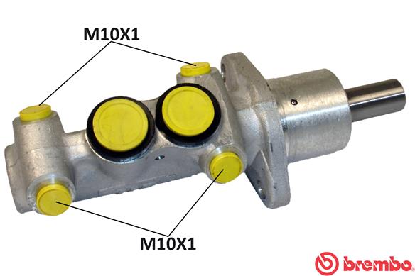 ЦИЛИНДР ГЛАВНЫЙ ТОРМОЗНОЙ  SEAT CORDOBA (6K1. 6K2) 0293-1202-SEAT IBIZA II (6K1) 0393-0502-SEAT TOLEDO I