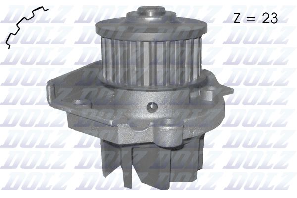 НАСОС ВОДЯНОЙ FIAT DOBLO 01>LINEA 07>PUNTO 09>PANDA 10>ALBEA 07> ALFA ROMEO MITO 11> LANCIA YPSILON 10> FORD KA 08> 1.2 1.4 1.4 TJET