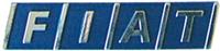 ЛОГОТИП ЗАДНИЙ FIAT (БОЛЬШАЯ) (TEMPRA)