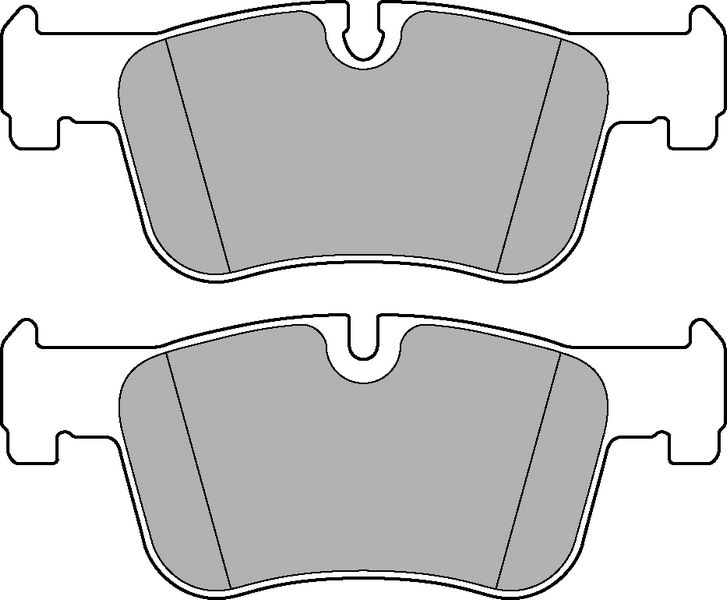 КОЛОДКИ ТОРМОЗНЫЕ  ПЕРЕДНЯЯ BMW F20 F21 F30 F31 F32 F33 F36