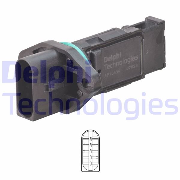 ДАТЧИК РАСХОДОМЕРА AUDI A3-A4-SEAT ALHAMBRA-IBIZA-LEON-TOLEDO-SKODA FABIA-OCTAVIA-VW BORA-GOLF-NEW BE ETLE-POLO-SHARAN 091995-092010