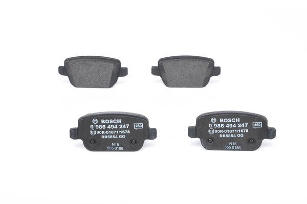 КОЛОДКИ ТОРМОЗНЫЕ ЗАДНИЕ MONDEO IV CA2&nbsp;07>14 S-MAX 09> 06> S-MAX 09> KUGA I 08>12 GALAXY III 06> VOLVO S80 II 06> S80 07> V70 06> V70 07> XC70 06> FREELANDER 2 2. 2