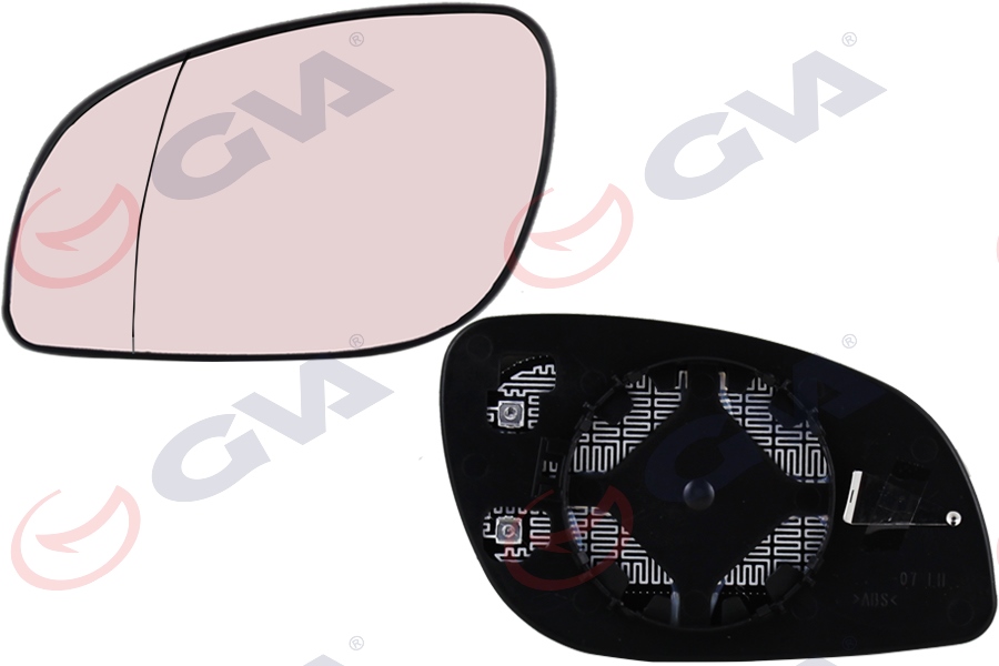 ЗЕРКАЛО СТЕКЛО ЛЕВОЕ VECTRA C 02> С ПОДОГРЕВОМ+АСФЕРИЧЕСКОЕ VM-966AGHL
