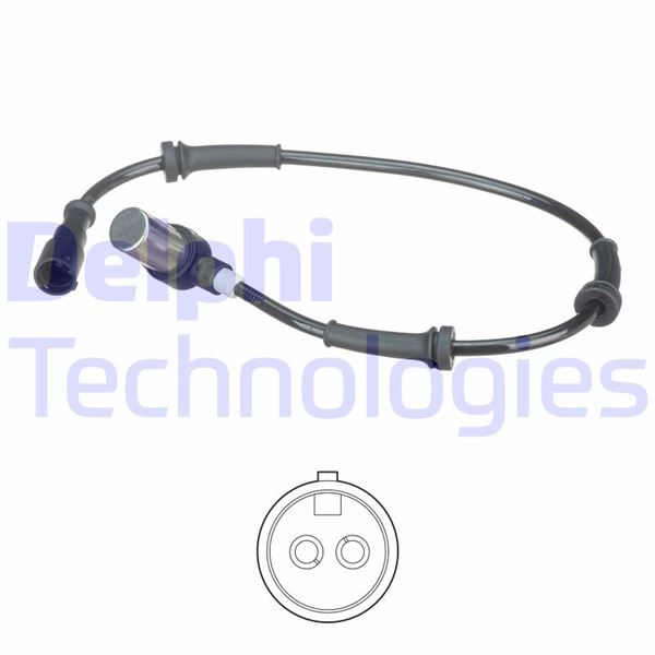 ДАТЧИК ЧАСТОТЫ ВРАЩЕНИЯ ABS ПЕРЕДНЯЯ RENAULT TWINGO 031993 > 032001
