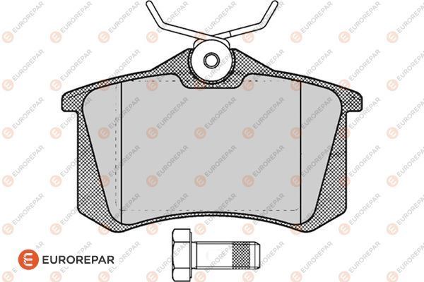КОЛОДКИ ТОРМОЗНЫЕ ЗАДНИЕ GOLF IV BORA AUDI A1 A3 A4 A6 A8 ALTEA CORDOBA IBIZA III IV V MEGANE II III IV HB FLUENCE C3 P307 P1007 PARTNER II BERLINGO II C3 PICASSO C3 III DS3 P207 1.4I 1.6I 16V 2.0I 2