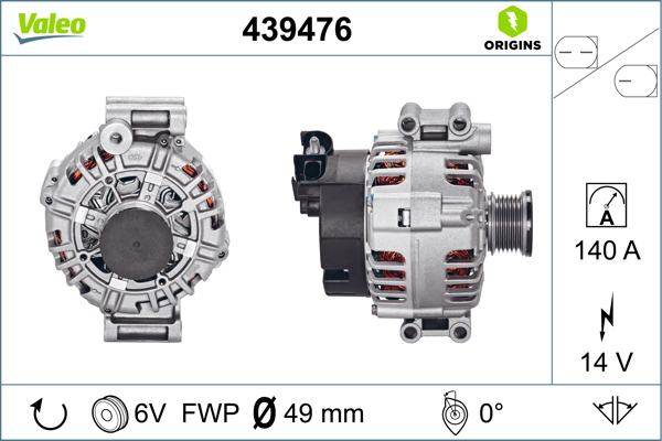 ОБМОТКА ГЕНЕРАТОРА 14 V 150 A BMW N40 N42 N45 N46 E46 E60 E87 E90 E83 E84