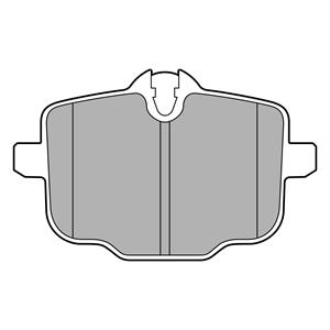 КОЛОДКИ ТОРМОЗНЫЕ  ЗАДНЯЯ BMW G30 G32 G11 G12 G16 G01 G02 G05 G06 G07 iX (I20)