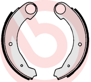 КОЛОДКИ РУЧНОГО ТОРМОЗА CITROEN ACADIANE 0878-1088-CITROEN DYANE 0867-1084-CITROEN MEHARI 0568-1087