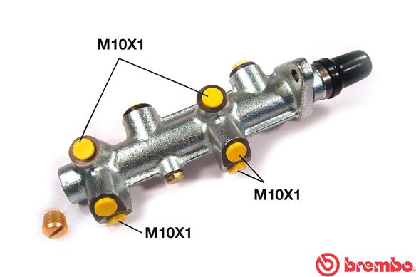 ЦИЛИНДР ГЛАВНЫЙ ТОРМОЗНОЙ  VW GOLF I (17) 0474-1285-VW SCIROCCO (53) 0274-0780-VW SCIROCCO (53B) 0880-0