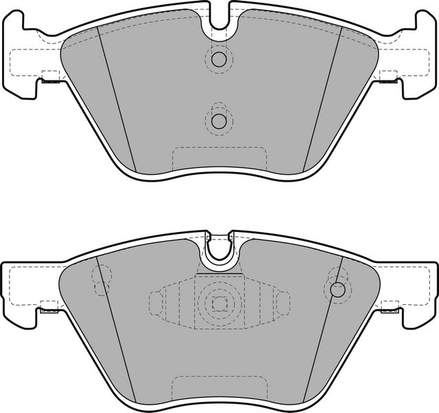 КОЛОДКИ ТОРМОЗНЫЕ  ПЕРЕДНЯЯ BMW E81 E82 E87 E88 E90 E92 E93