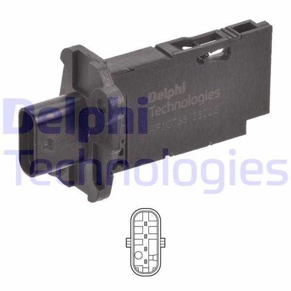 РАСХОДОМЕР ВОЗДУХА ТЕРМОАНЕМОМЕТРИЧЕСКИЙ BMW F10 F20 F30 F45 F46 F32 F33 F34 F36 G30 G32 F48 F39 F25 G01 G02 F15 MINI F54 F55 F56 F57 F60