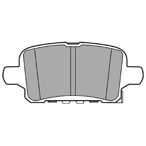 КОЛОДКИ ТОРМОЗНЫЕ INSIGNIA B 2017> 16