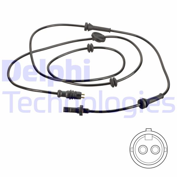 ДАТЧИК ABS DOBLO CARGO 03-2001>