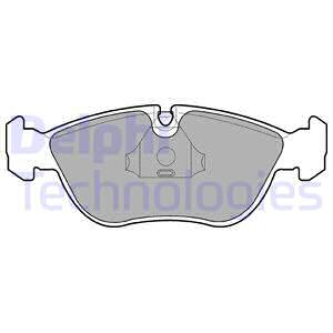 КОЛОДКИ ПЕРЕДНИЕ VOLVO 850 2.0-2.3-S70-V70(97-00)-C70 2.0T(97-02)