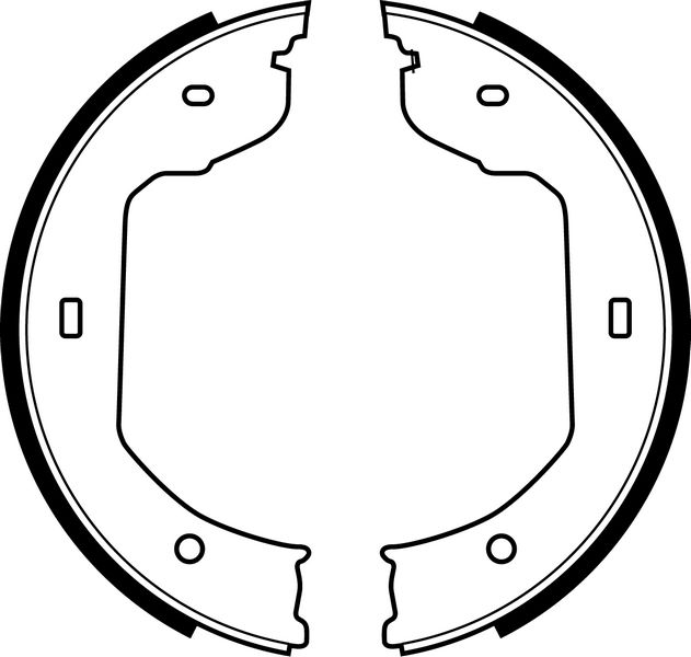КОЛОДКИ РУЧНОГО ТОРМОЗА BMW E46 E60 E63 E64 E65 F07 F01 E83 E53 E70 E71 E72 F15 F16 Z4 VW TRANSPORTER T5 TOUAREG MULTIVAN T5