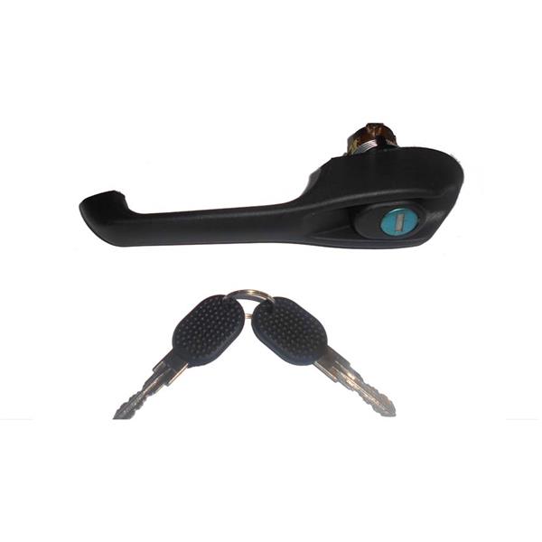 РУЧКА ДВЕРНАЯ  ПЕРЕДНЯЯ ПРАВАЯ ЧЕРНАЯ ЗАМОК TPR-LETTERPRESS