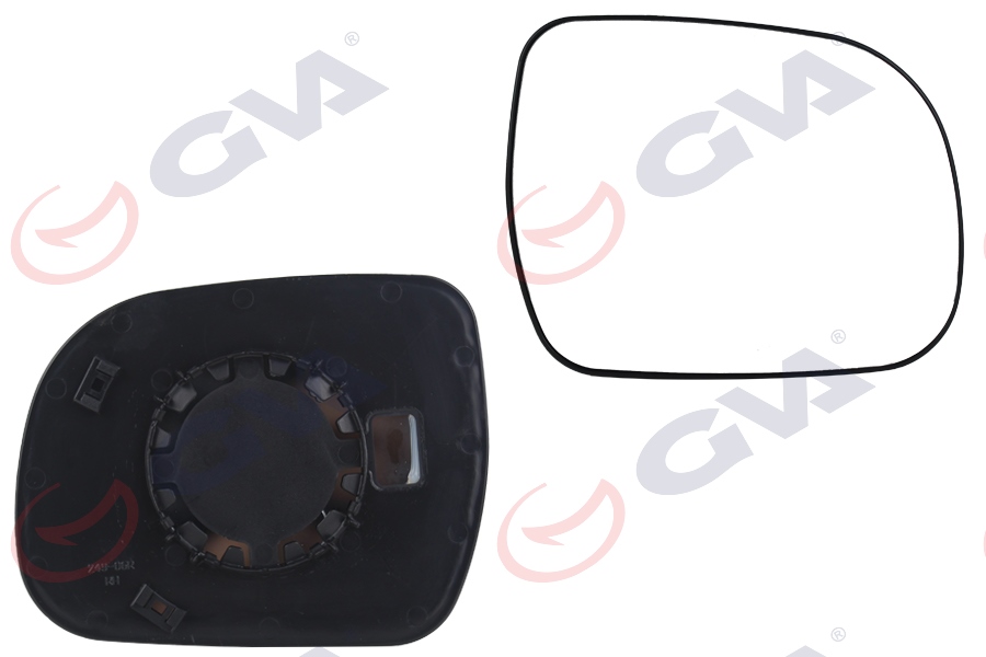 ЗЕРКАЛО СТЕКЛО ПРАВОЕ HILUX 05> МЕХАНИЧЕСКОЕ+ВЫПУКЛОЕ VM-2219GR