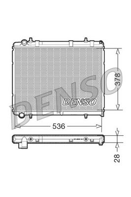 РАДИАТОР. ОХЛАЖДЕНИЕ ДВИГАТЕЛЯ CITROEN C4 (GRAND) P?CASSO I (06-13)