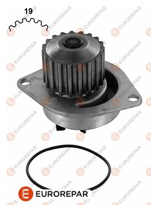 НАСОС ВОДЯНОЙ 106-206-307-C2-C3-C4-SAXO-XSARA-BERLINGO-PARTNER 1.6 16V-DFM SUCCE 1.6 16V (09-13)(TU5JP4) (PA683)