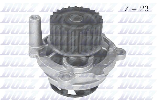 НАСОС ВОДЯНОЙ GOLF45-BORA-JETTA-PASSAT-A3-OCTAVIA-LEON 1.6 1998-2010 BENZINLI (AKL-BFQ-BSE-ALZ)