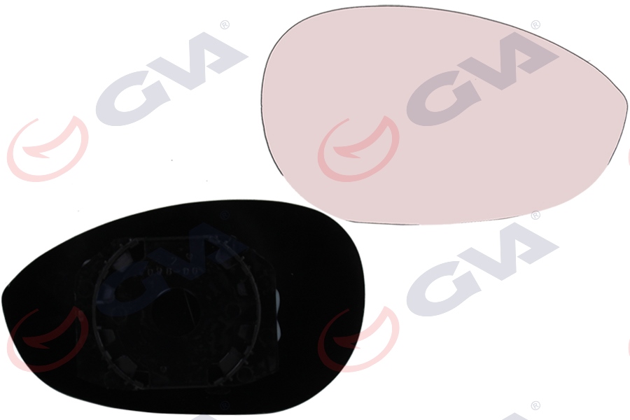 СТЕКЛО ЗЕРКАЛО ПРАВАЯ СТОЙКА 05> LINEA 07> МЕХАНИЧЕСКОЕ+ВЫПУКЛОЕ VM-6156GR