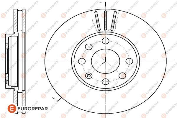 ДИСК ТОРМОЗНОЙ ПЕРЕДНИЙ ASTRA G (98>09) ZAFIRA A (99>09) (256x24x4DLxВЕНТИЛИРУЕМЫЙ)