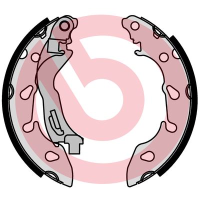 КОЛОДКИ РУЧНОГО ТОРМОЗА FIAT 500 (312) 0707->-FIAT 500 C (312) 0909->-FIAT PANDA (169) 0903->-FIAT PANDA