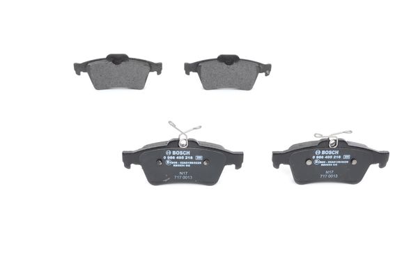 КОЛОДКИ ТОРМОЗНЫЕ ЗАДНИЕ FOCUS II CMAX 03=> CONNECT 02=> LAGUNA III 07=> VECTRA C 02=> C5 08=> SIGNUM 03=>