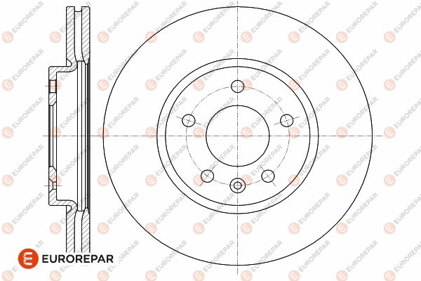 ДИСК ТОРМОЗНОЙ ПЕРЕДНИЙ INSIGNIA B (16 ДЮЙМОВ) 18> ASTRA J 09=> ZAFIRA C 11=> CRUZE 09=> (300x26x5DLxВЕНТИЛИРУЕМЫЙ) (13502051)