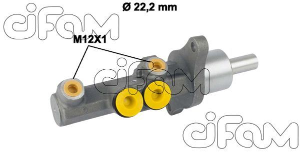 ЦИЛИНДР ГЛАВНЫЙ I A3 1.4TFSI-1.6-1.9-2.0TDI (04-12) LEON 1.6-1.8-2.0FSI-1.6TDI 05=> (22mm)(SENSOR DELIKLI)