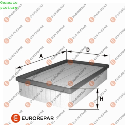 ФИЛЬТР ВОЗДУШНЫЙ P207-P208-P307-P308-P508-P3008-P5008-C4-C5-GRANDLAND-DS3-DS4-DS5-MINI R56 R60 1.6 16V VTI-THP-A16XHL