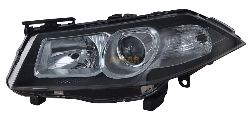 ФАРА+СИГНАЛ ПРАВАЯ RENAULT MEGANE II (10-11)(ЧЕРНЫЙ) (МЕХАНИЧЕСКАЯ РЕГУЛИРОВКА) (H7+H1)