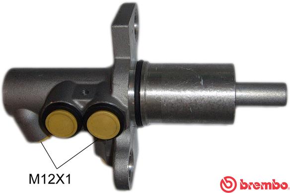 ЦИЛИНДР ГЛАВНЫЙ ТОРМОЗНОЙ  AUDI A4 B6 (8E2) 1100-1205-AUDI A4 B6 AVANT (8E5) 0200-1205-AUDI A4 B6 CONVER