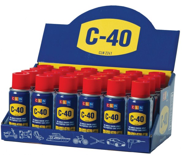 СПРЕЙ ДЛЯ УХОДА C-40 УНИВЕРСАЛЬНЫЙ 400 ml.