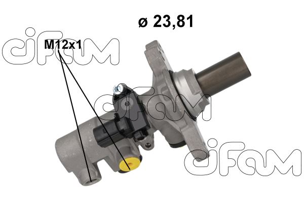 ЦИЛИНДР ТОРМОЗНОЙ ГЛАВНЫЙ  A3III(8V1-8VK)-1.0TFSI-1.5TFSI-1.6TDI-1.8TFSI-1.8TFSIQUATTRO-2.0TDI-2.0TDIQUATTRO-2.