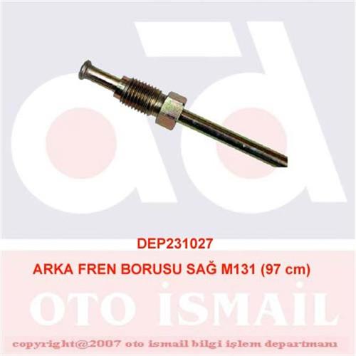ТРУБКА ЗАДНЕГО ТОРМОЗА ПРАВЫЙ M131 (97 cm)
