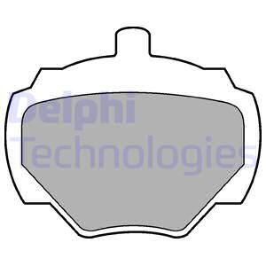 КОЛОДКИ ТОРМОЗНЫЕ  ЗАДНЯЯ DEFENDER L316 DISCOVERY I (LJ) RANGE ROVER I