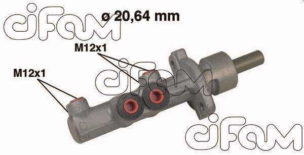 ЦИЛИНДР ГЛАВНЫЙ I CORDOBA 1.4 16V-1.6 1.4TDI IBIZA 1.4 16V-1.6 16V (02-09 )POLO 1.4 16V-(01-08) (20.6mm)
