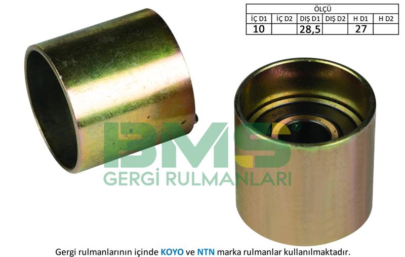 РОЛИК ЭКСЦЕНТРИКОВЫЙ НАТЯЖНОЙ  GOLF45-PASSAT-JETTA-A3-LEON 1.8-1.8T-2.0 FSI (AGN-AGU-AWT-BLR-BVY-BVZ)