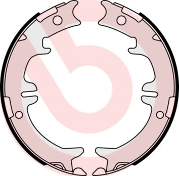 КОЛОДКИ РУЧНОГО ТОРМОЗА DR DR 5 0107->-LEXUS GS (S16) 0897-1204-LEXUS GS (S19) 0105-1212-LEXUS GS (JZS