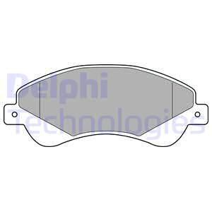 КОЛОДКИ ТОРМОЗНЫЕ ПЕРЕДНИЕ  TRANSIT V347 06>14 O.CEKER ЗАГЛУШКИ