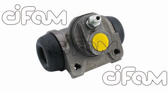ЦИЛИНДР ТОРМОЗНОЙ  ЗАДНИЙ PANDA 03=> 500 -FORD KA 08=> 1.1-1.2-1.3DMTJ-PUNTO 1.1-1.2-1.6-1.7(93-99)20.64mm