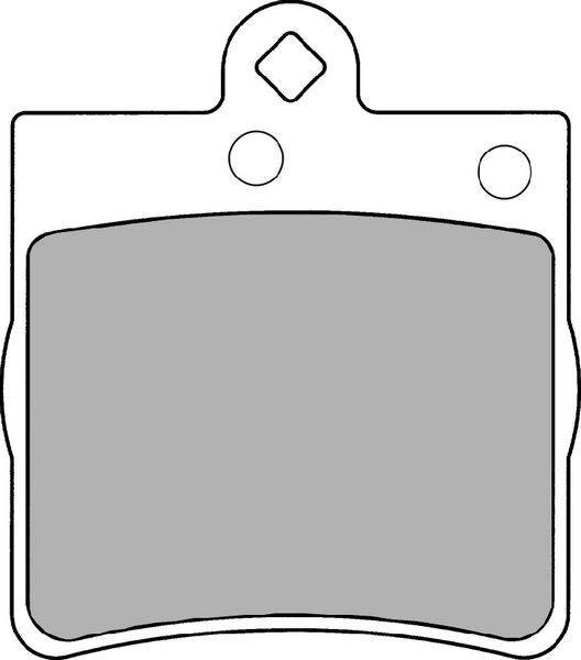 КОЛОДКИ ТОРМОЗНЫЕ  ЗАДНЯЯ MERCEDES W202 S202 W203 CL203 W210 R170 R171