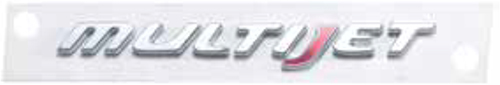 ЭМБЛЕМА ЗАДНЯЯ MULTIJET (LINEA 1.6 КРАСНЫЙ)