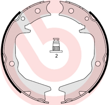 КОЛОДКИ РУЧНОГО ТОРМОЗА CHRYSLER SEBRING (JR) 0900-0607-CHRYSLER SEBRING КАБРИОЛЕТ (JR) 0401-0607-MIT